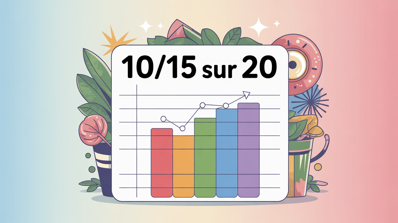 Illustration symbolique 10/15 sur 20 motivation et progrès