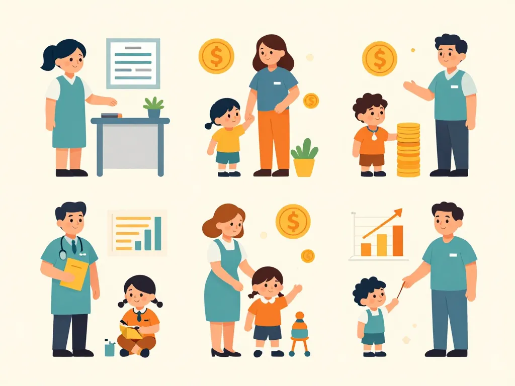 situation salaire auxiliaire de puériculture début et milieu de carrière