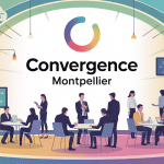 Illustration salon Convergence Montpellier professionnels innovation