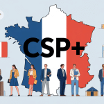 Illustration CSP+ dynamique en France