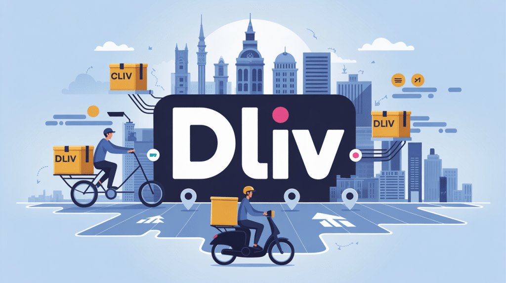 Illustration SEO du service dliv livraison urbaine