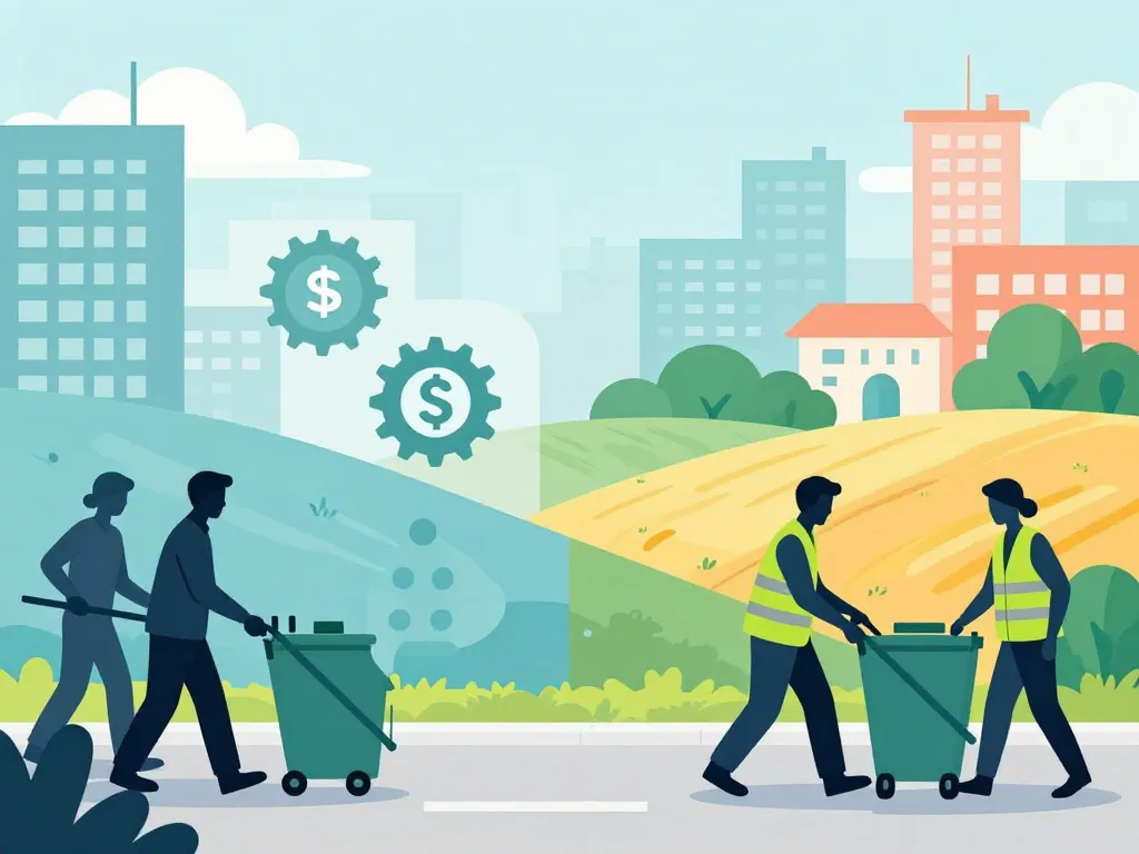 eboueur salaire travailleurs ville campagne