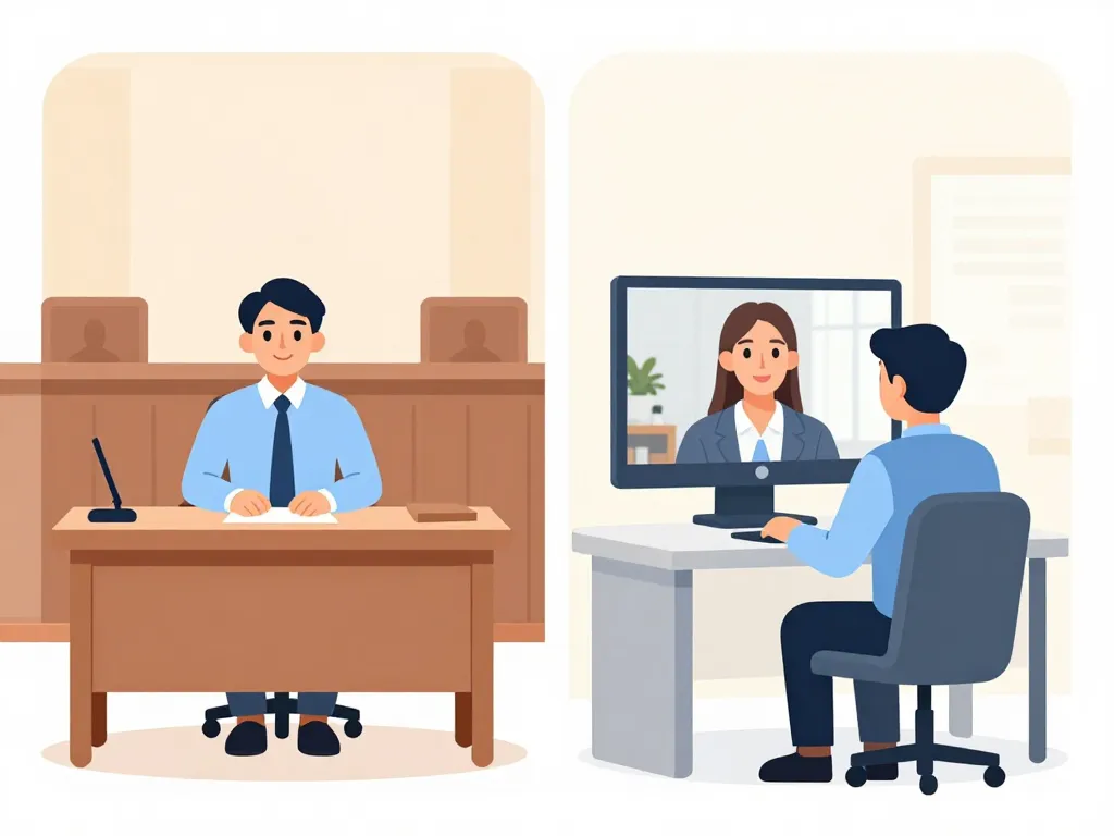 ent utt posture confiance entretien visioconférence