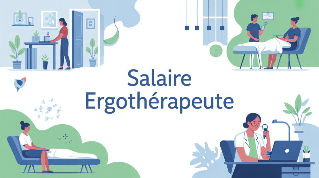 Image ergothérapeute salaire France professionnels patients secteurs