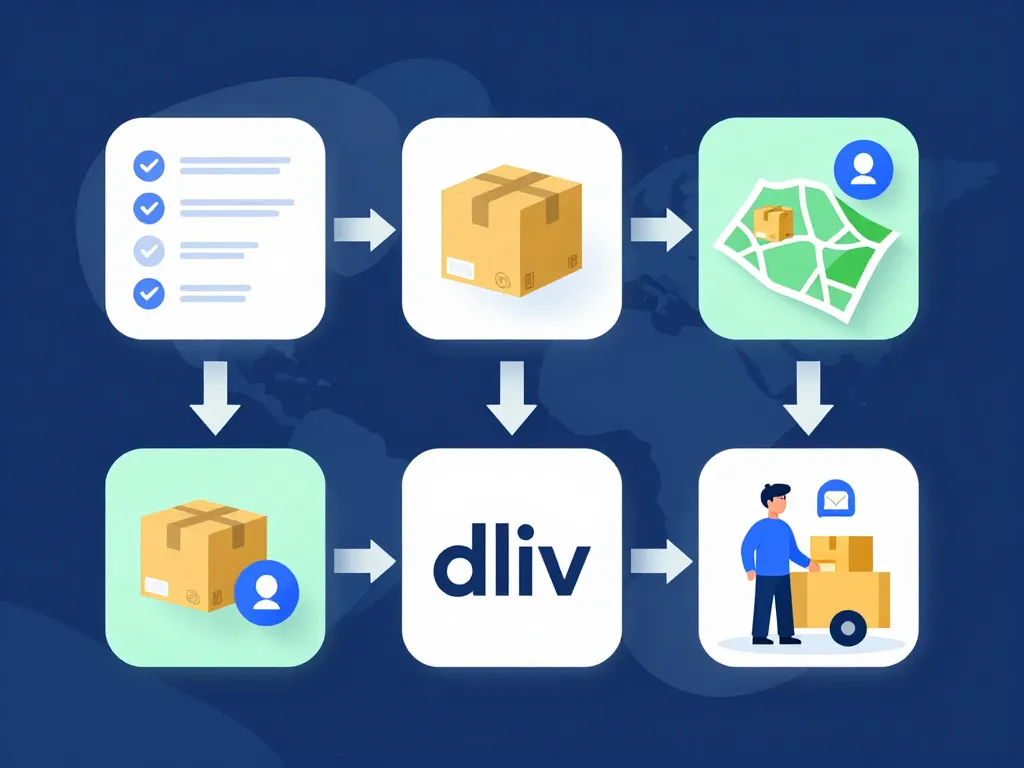 Parcours utilisateur plateforme dliv suivez vos livraisons