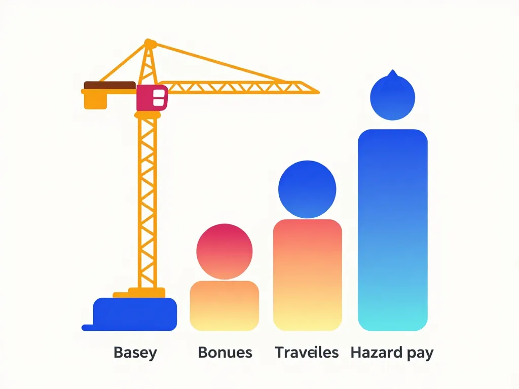 infographie grutier salaire bonus primes BTP
