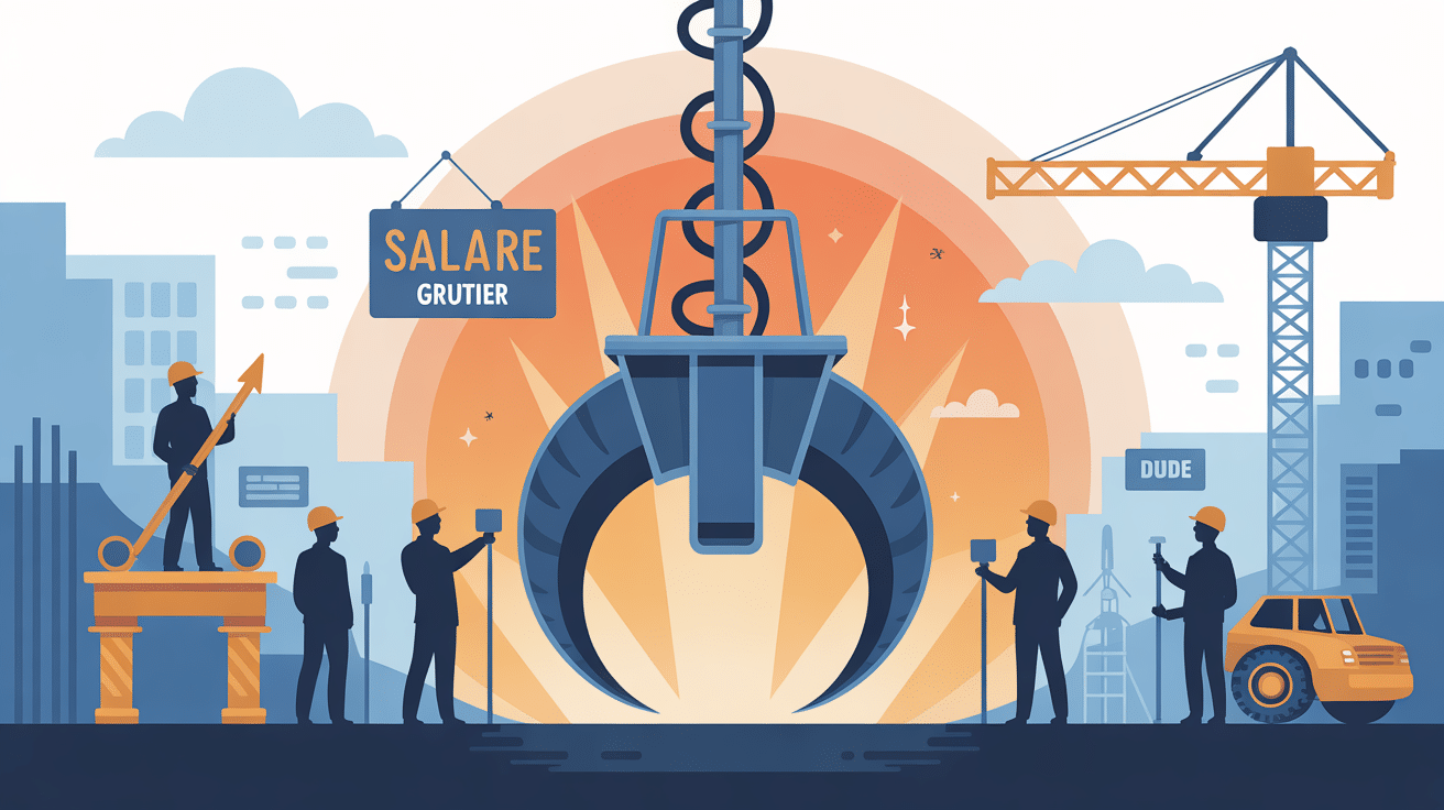 illustration grutier salaire chantier BTP gains carrière