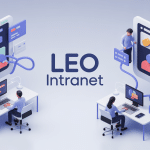 leo intranet plateforme collaborative numérique
