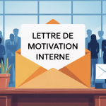illustration lettre de motivation candidature interne gratuite