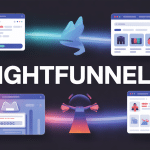 Illustration Lightfunnels plateforme funel e-commerce