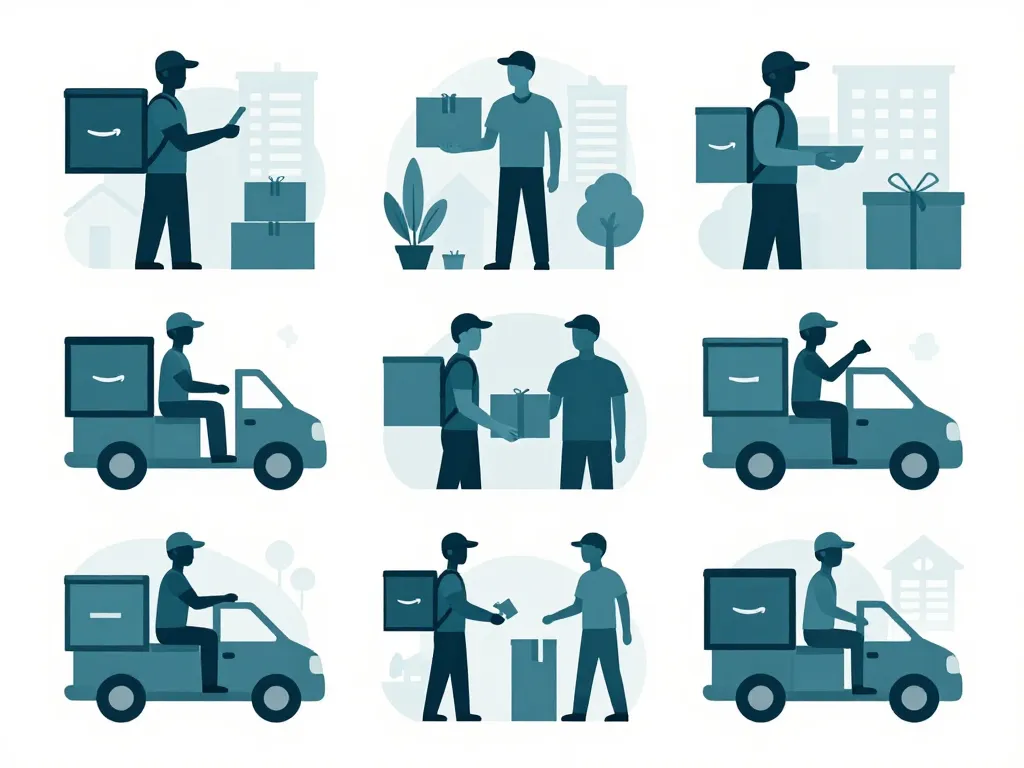 livreur amazon salaire différents statuts livraison