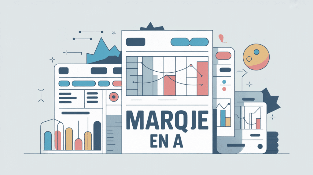 marque en a illustration traçabilité écriture