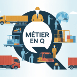 illustration metier en q logistique transport sécurité