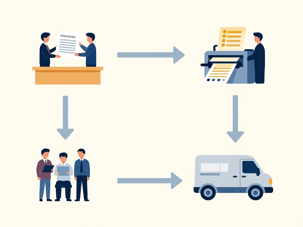 mise sous pli interne machine externalisée