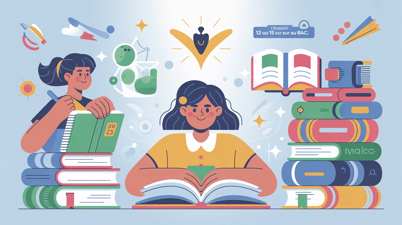 Illustration réussite bac 12/15 sur 20