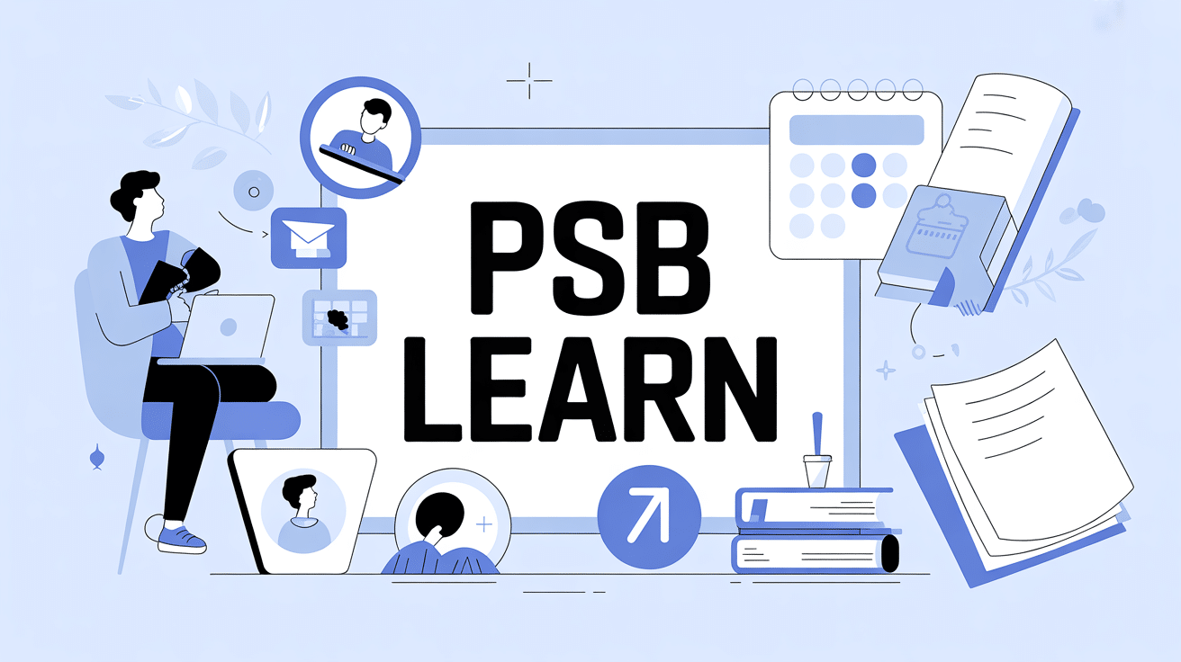 psb learn illustration gestion académique