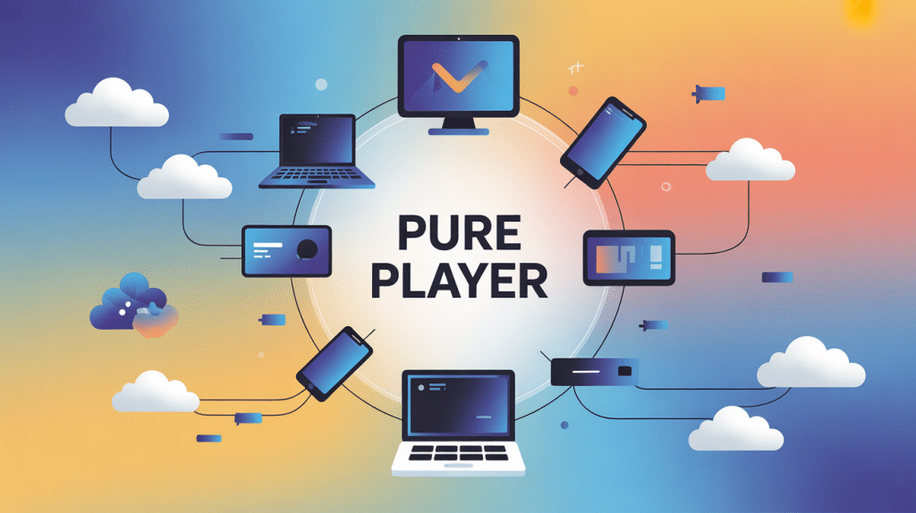 pure player def illustration concept economie numerique