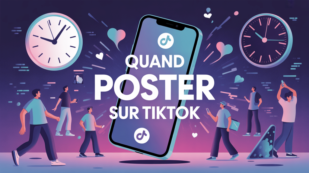 quand poster sur tiktok image horaire et utilisateurs