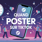 quand poster sur tiktok image horaire et utilisateurs