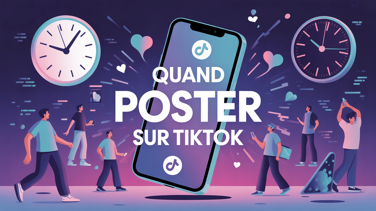 quand poster sur tiktok image horaire et utilisateurs