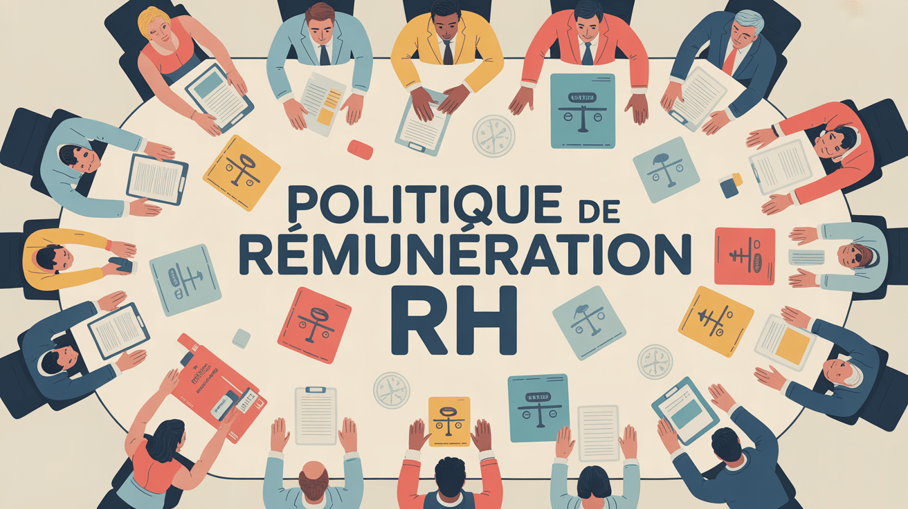 rh salaire politique de rémunération rh illustration