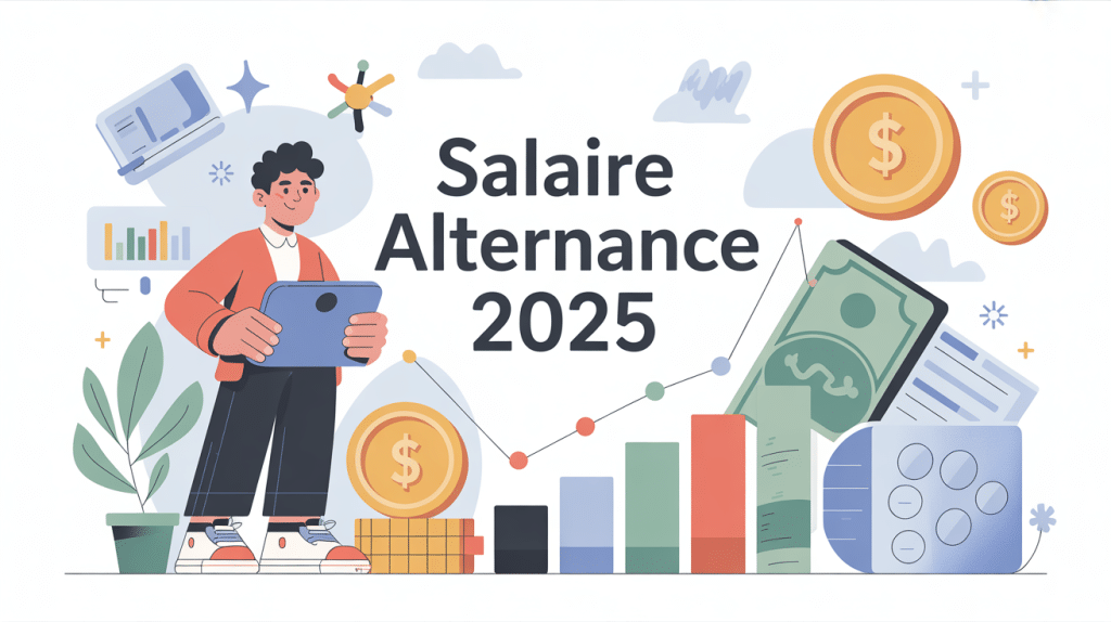 salaire alternance 2025 jeune alternant et finance