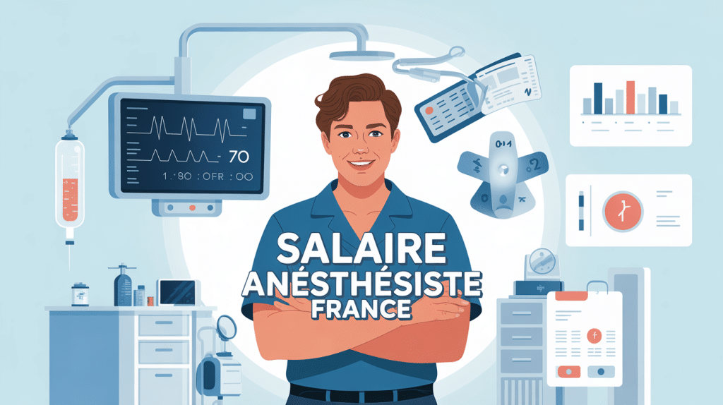 salaire anesthésiste France en hôpital illustration