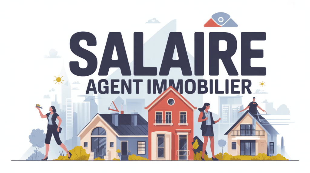 image centrale représentant le salaire des agents immobiliers en France