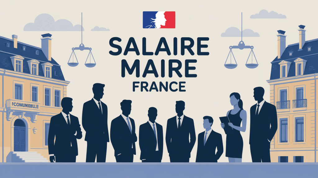 illustration salaire maire France symboles responsabilités