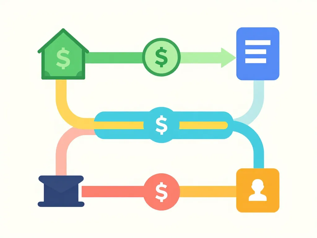Visuel métaphorique des revenus et charges salaire orthophoniste libéral