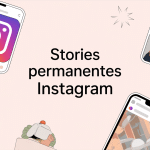 illustration story permanente instagram image de marque