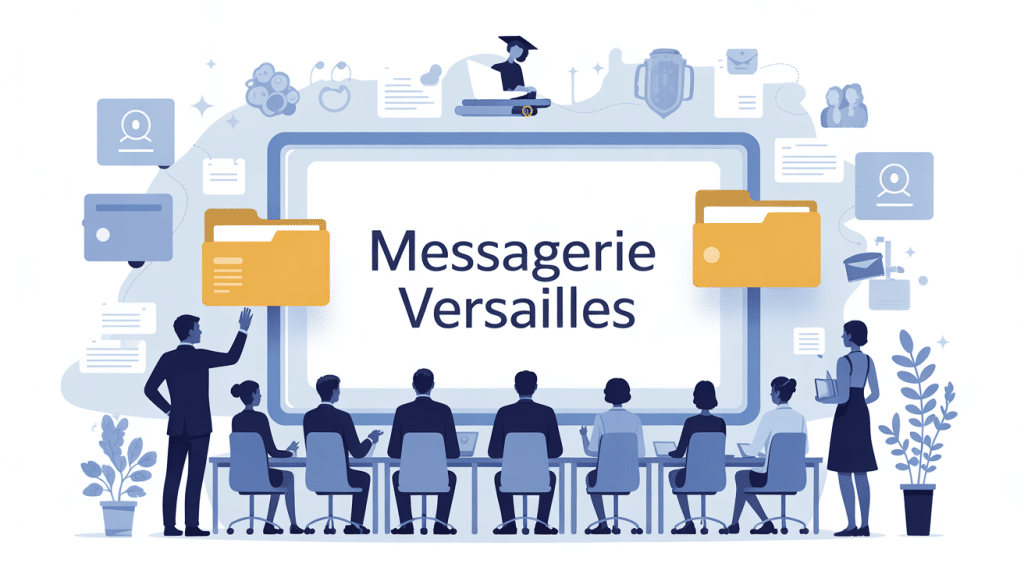 versailles messagerie portail académique éducatif
