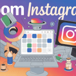 illustration univers digital zoom insta