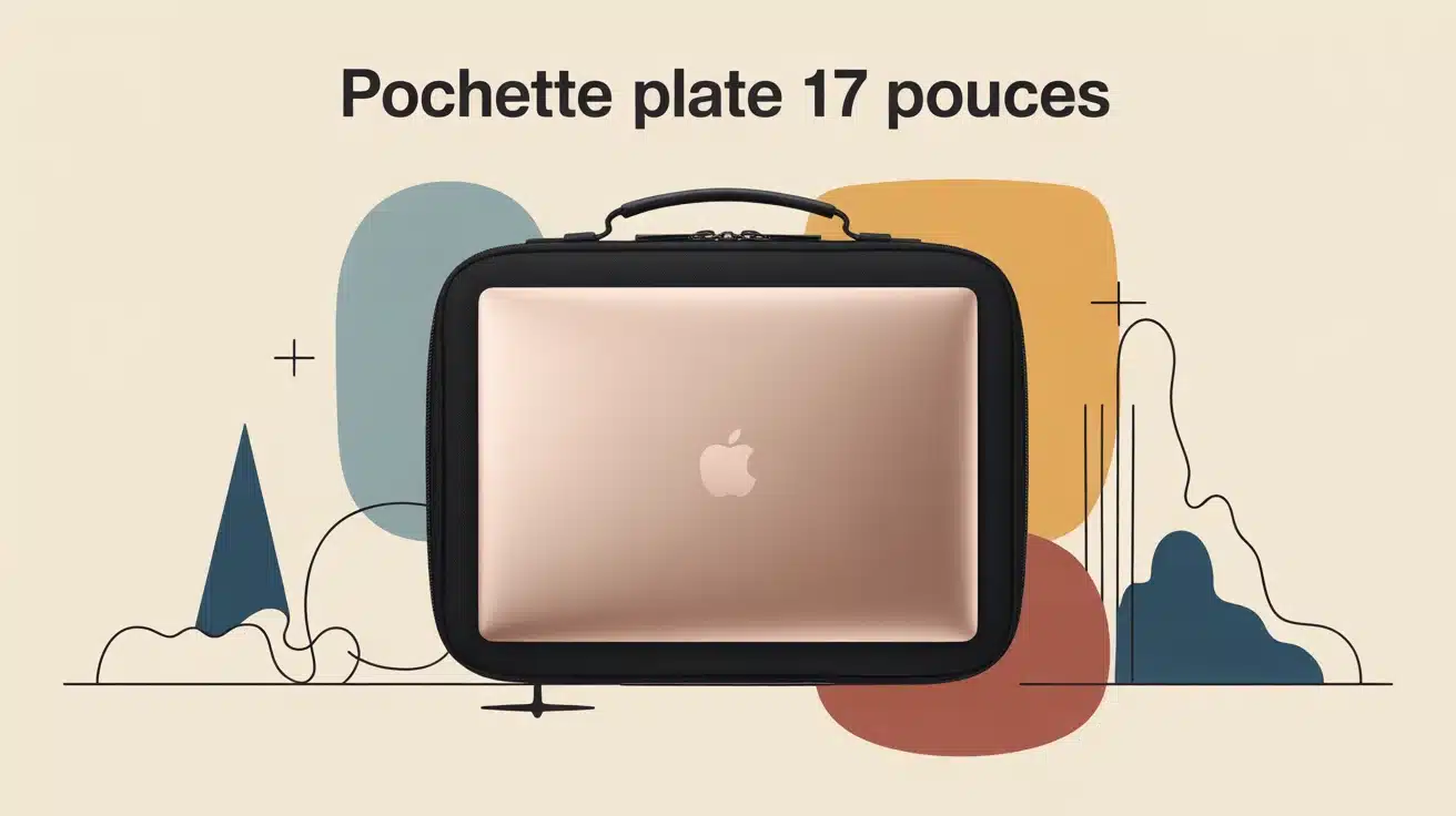 Ordinateur portable 17 pouces dans pochette plate 17 pouces