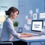devenir assistante digitale femme professionnelle ordinateur