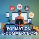formation e commerce cpf ordinateur icônes
