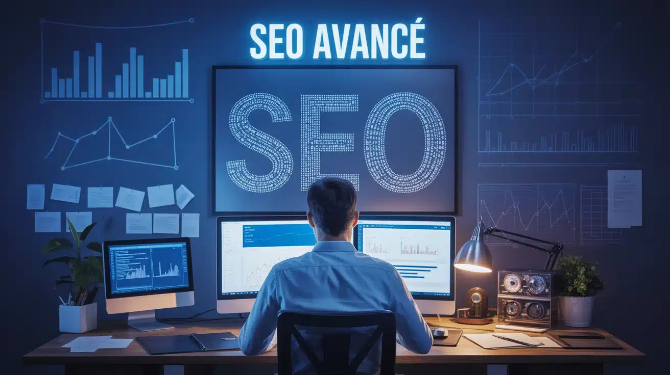 formation seo avancé expert écran graphiques