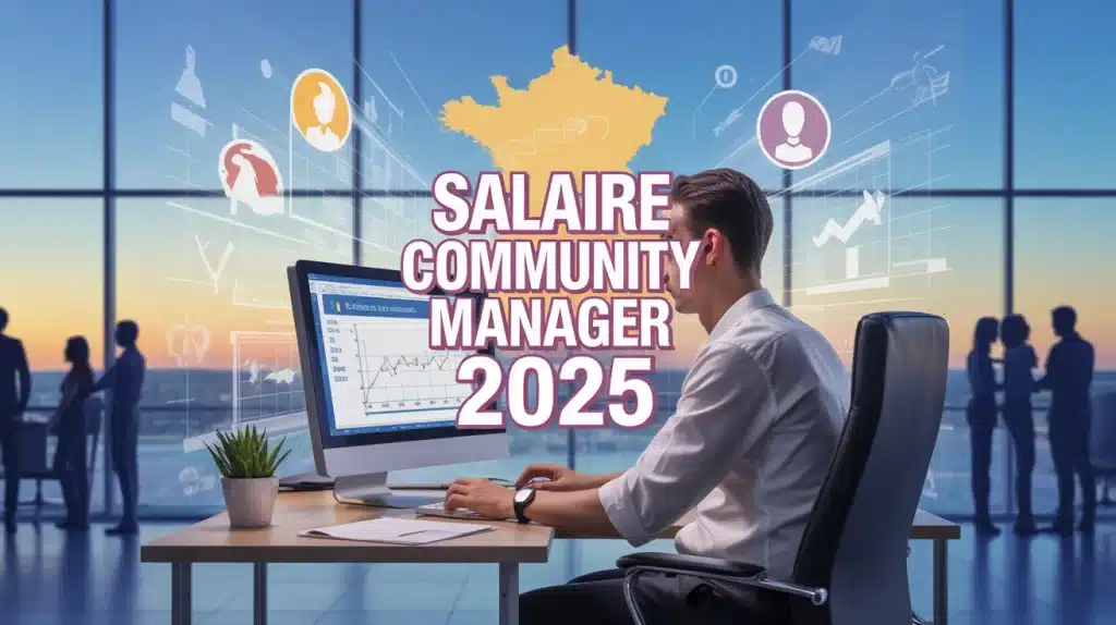 salaire community manager 2025 illustration