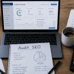 audit seo exemple sur bureau de consultant