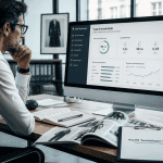 audit technique site web sur écran avec graphiques SEO