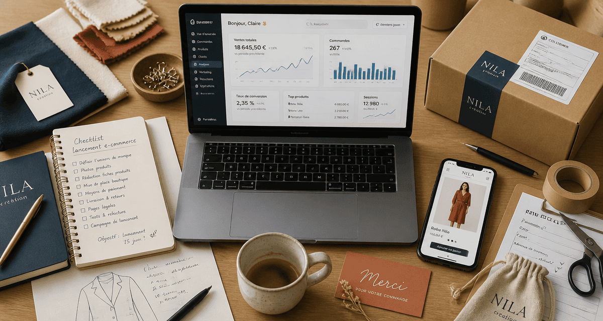 e commerce comment se lancer bureau créateur