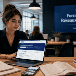 formation réseaux sociaux cpf femme ordinateur