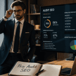 consultant audit SEO prix sur écran
