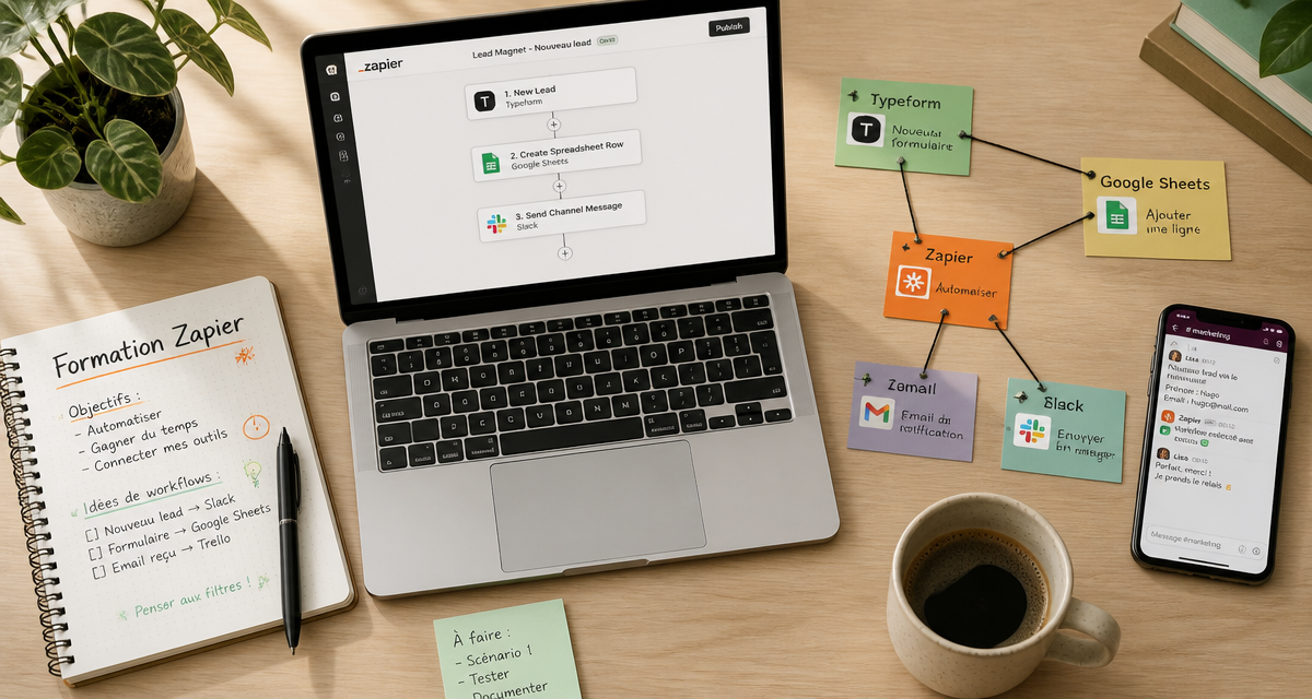 formation zapier bureau automatisation