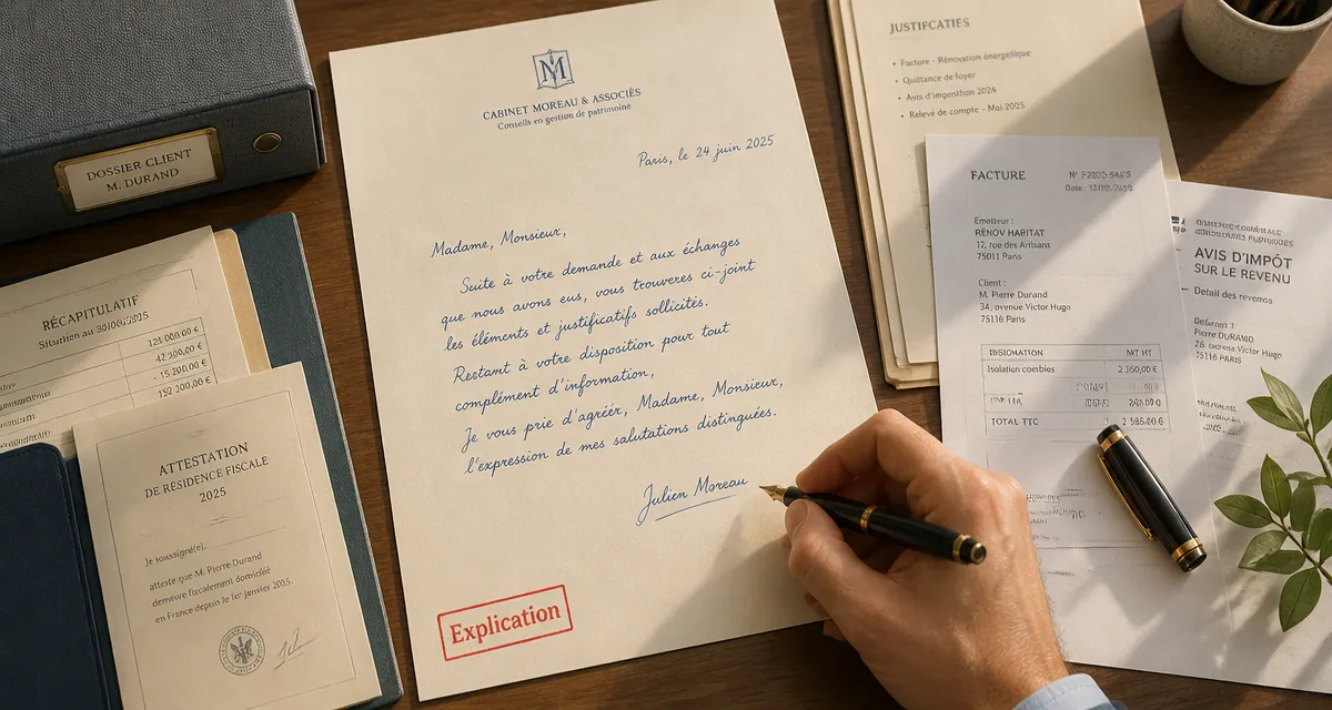 modèle de lettre pour expliquer une situation, bureau, lettre manuscrite