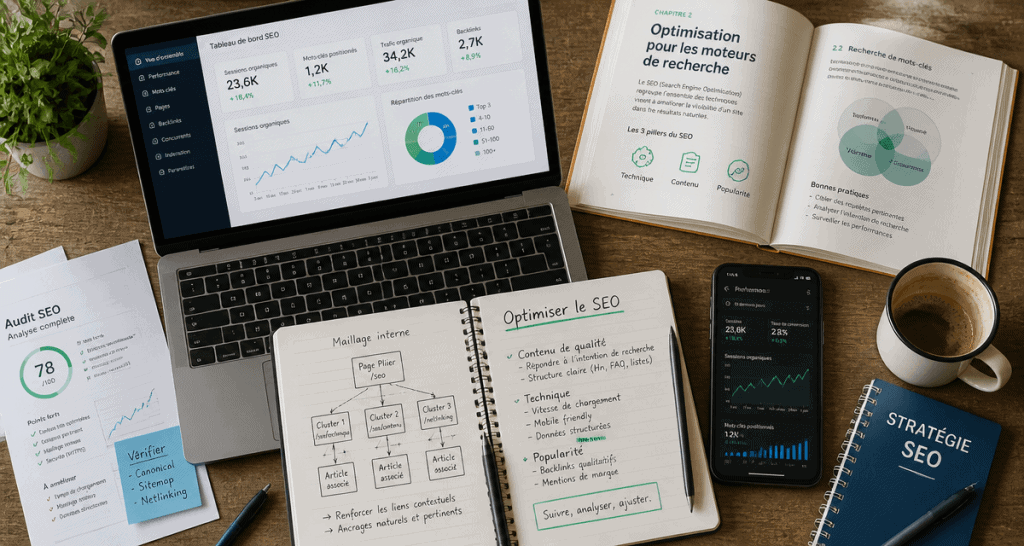 optimiser seo bureau et outils
