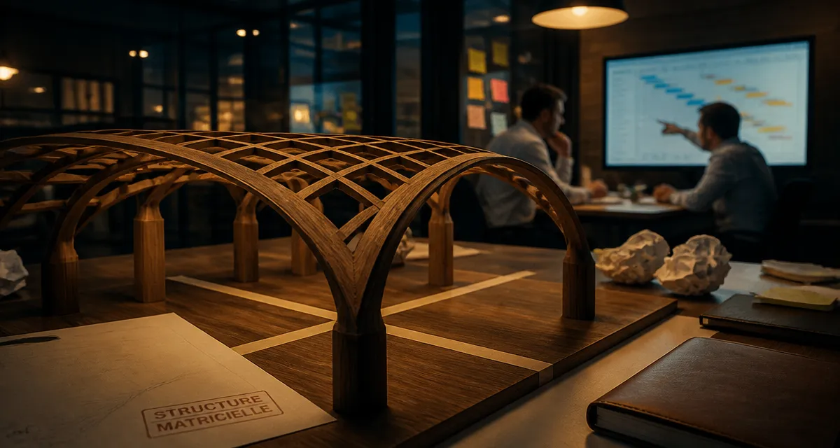 Structure matricielle pour booster l’agilité : double hiérarchie en entreprise