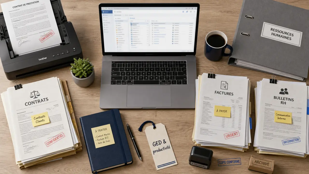 Logiciels GED : OCR, workflows et hébergement