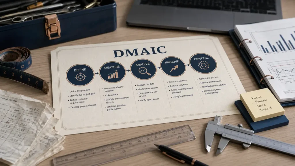 Réduire la variabilité et les défauts : comprendre la méthode 6 sigma, DMAIC et ses limites