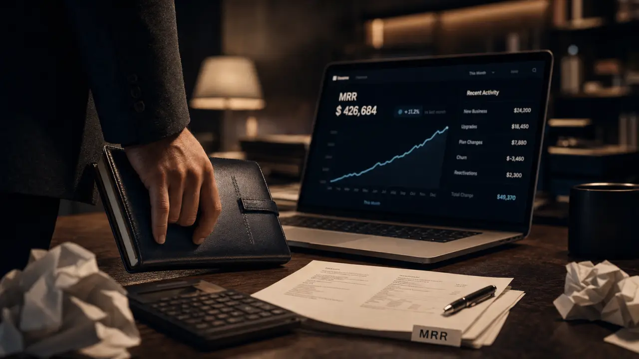 Monthly recurring revenue (MRR) : dashboard de croissance prévisible
